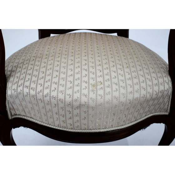 Image 1 of Paar dänische Rokoko-Sessel, 1900er Jahre