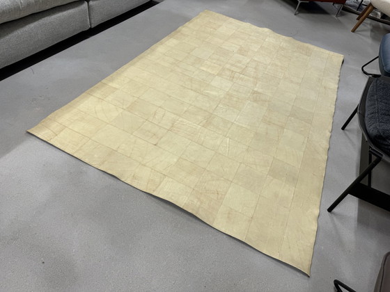 Image 1 of Patchwork Kühe Teppich Leder 152x242