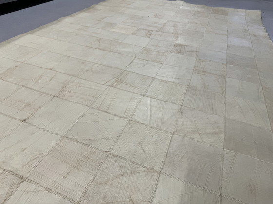 Image 1 of Patchwork Kühe Teppich Leder 152x242