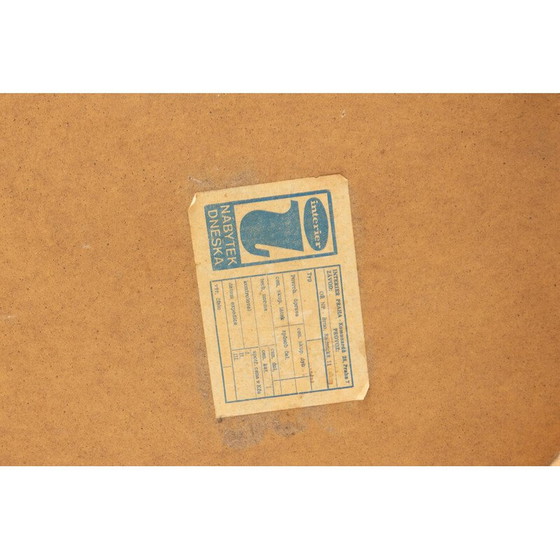 Image 1 of Mid Century Couchtisch aus Opaxitglas, Tschechoslowakei 1960er Jahre