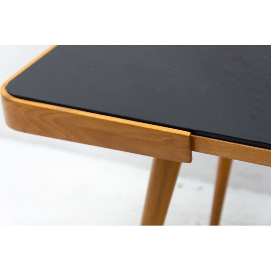 Image 1 of Mid Century Couchtisch aus Opaxitglas, Tschechoslowakei 1960er Jahre