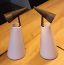 2x Cassina IOTA Nemo Tischlampen