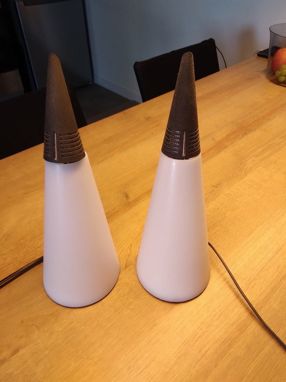 Image 1 of 2x Cassina IOTA Nemo Tischlampen