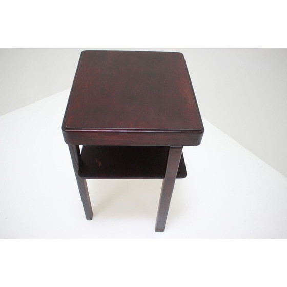 Image 1 of Rechteckiger Couchtisch aus Holz in Halabala Art Deco, Tschechoslowakei 1930