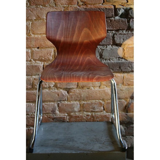 Image 1 of Paar Vintage-Stühle von Adam Stegner für Elmar Flototto, 1960