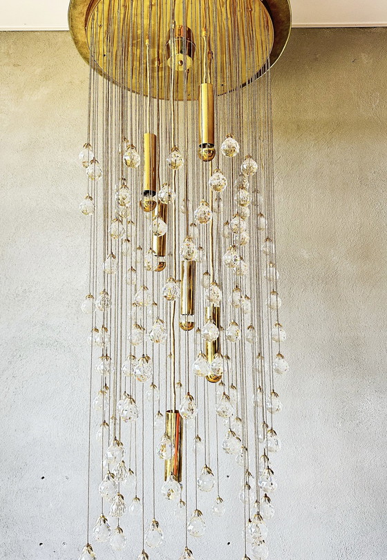 Image 1 of Vintage Große Kaskadenlampe