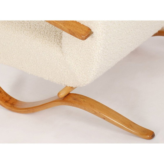 Image 1 of Stromlinienförmiger Stuhl H-269 von Jindrich Halabala für Spojene UP Zavody 1930er Jahre