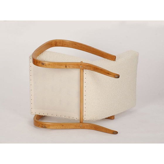 Image 1 of Stromlinienförmiger Stuhl H-269 von Jindrich Halabala für Spojene UP Zavody 1930er Jahre