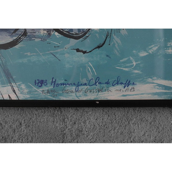 Image 1 of Vintage-Gemälde von Gérard Gosselin, 1989