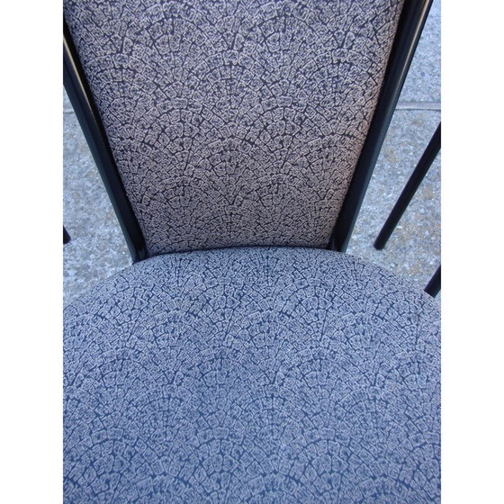 Image 1 of Satz von 4 Vintage Stühle Metall 1970er