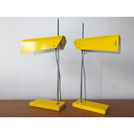 Paar Tischlampen von Lidokov 1970er Jahre