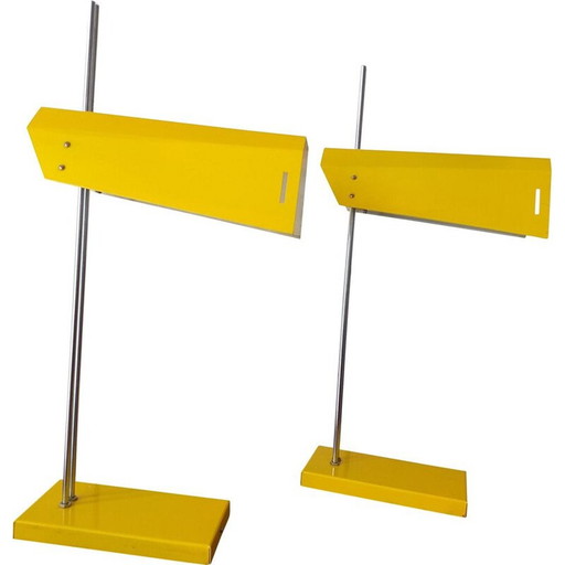 Paar Tischlampen von Lidokov 1970er Jahre