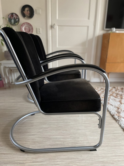 2x Gebr. van der Stroom Modell Gispen 412