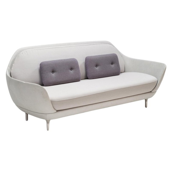 Image 1 of Graues Dreisitzer-Sofa Favn, Vintage, von Jaime Hayón für Fritz Hansen