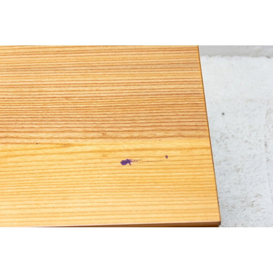 Image 1 of Vintage Ulmenholz Beistelltisch von Jitona, Tschechoslowakei 1970s