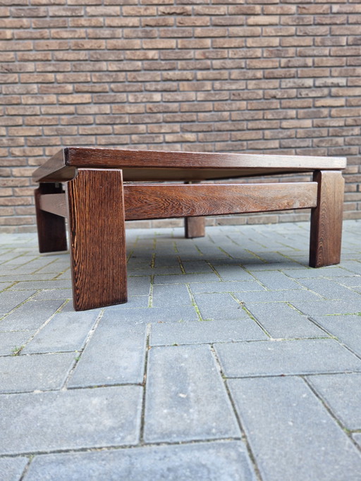 Mid Century '60s Wenge Couchtisch.