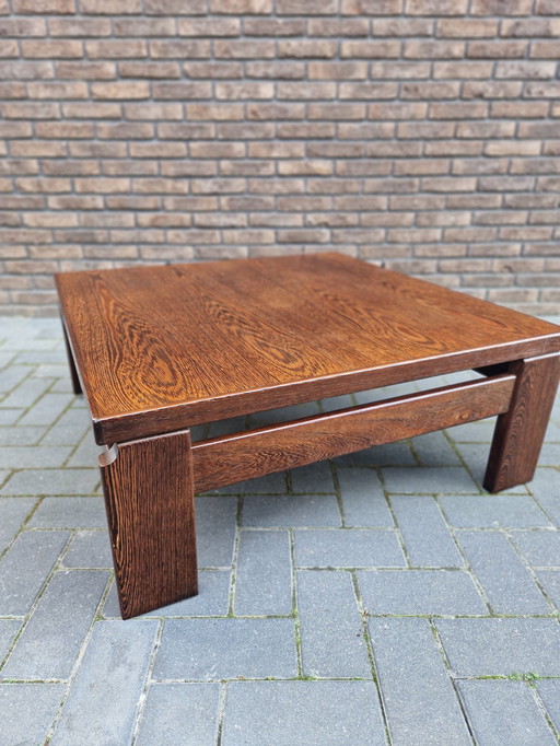 Mid Century '60s Wenge Couchtisch.