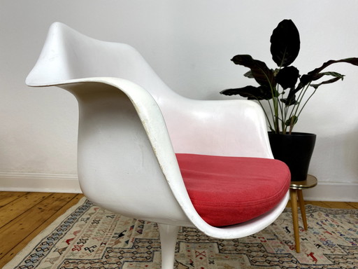 2Er Set Tulip Armchairs Von Eero Saarinen Für Knoll International