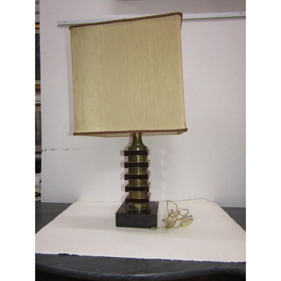 Image 1 of Vintage-Lampe aus Plexiglas und Metall, Italien 1970