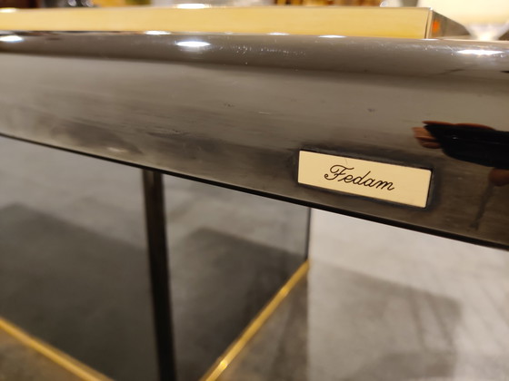 Image 1 of Vintage versteckter Barkaffee von Fedam, 1980er Jahre