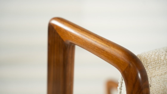 Image 1 of Mid-Century Modern Hochlehnsessel von Orlando Orlandi, Italien, 1950er Jahre