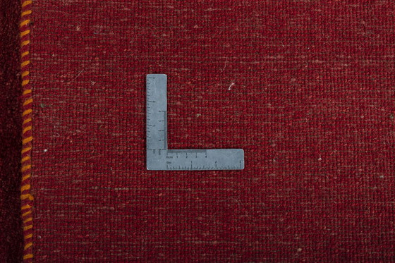 Image 1 of 203 X 151 Cm Handgeknüpfter Gabbeh Loribaft Teppich Aus Wolle - Neu