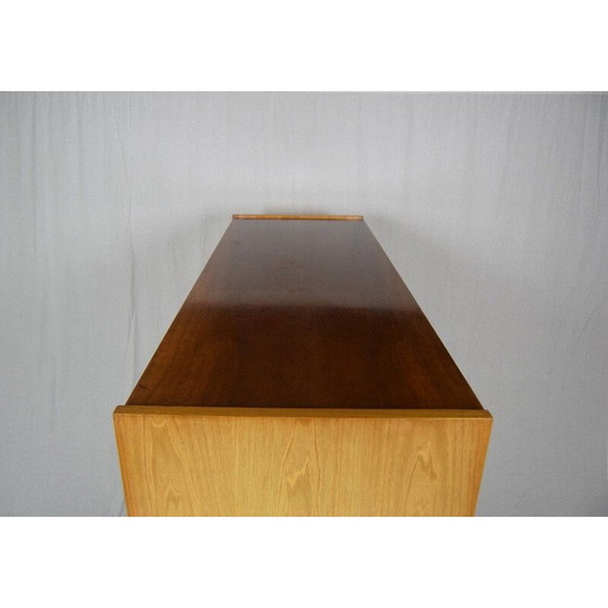 Image 1 of Vintage Bücherregal aus Mahagoni und Glas für UP Závody, 1960