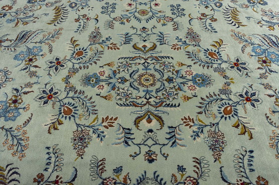 Image 1 of Handgeknüpfter Keshan Kork Orientteppich – 406 X 286 Cm