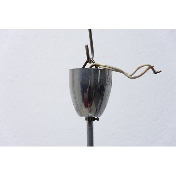 Image 1 of Mid Century Space Age Pendelleuchte, Tschechoslowakei 1950-1960er Jahre