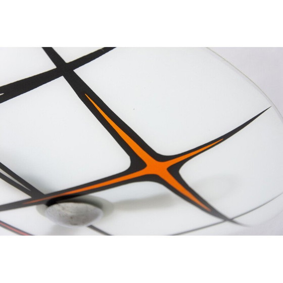 Image 1 of Mid Century Space Age Pendelleuchte, Tschechoslowakei 1950-1960er Jahre