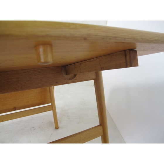 Image 1 of Skandinavischer Couchtisch aus Eichenholz von Hans J. Wegner für Pp Møbler, 1960