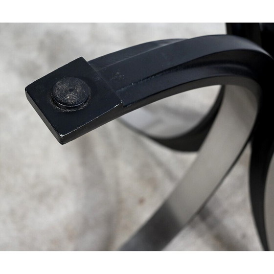 Image 1 of Vintage Glastisch T69 Cristal von E.Gerli und O.Borsani für Tecno, Italien 1963