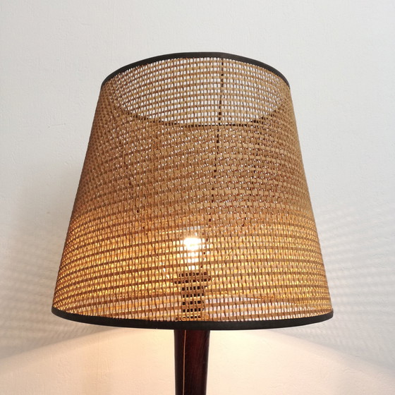 Image 1 of Lampe midcentury modern aus Mahagoniholz