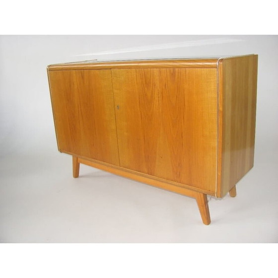 Image 1 of Mid Century Highboard von Hubert Nepožitek und Bohumil Landsman für die Firma Jitona, Tschechoslowakei 1960er Jahre