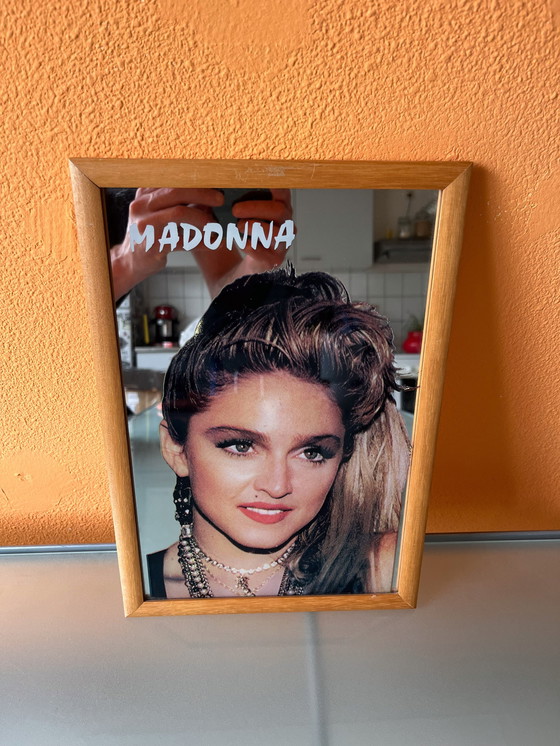 Image 1 of Vintage Madonna Spiegel - ikonischer Blickfang aus den 1980er Jahren