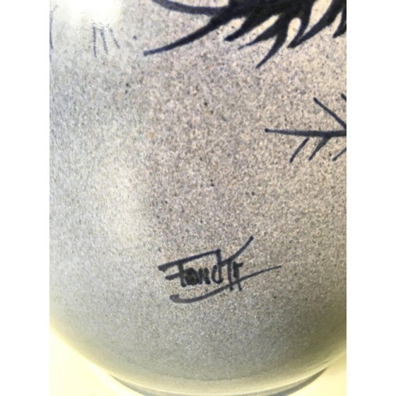 Image 1 of Vintage-Vase aus Keramik von Jaques Fonck und Jean Mateo für Vallauris, 1960