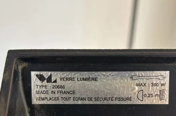 Image 1 of Stehleuchte Modell "206863". Pierre Disderot Für Glas Und Licht