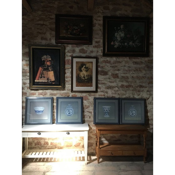 Image 1 of Handbemalte Ming-Vintage-Töpferei