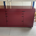 Pastoe Sideboard L-Serie Weinrot
