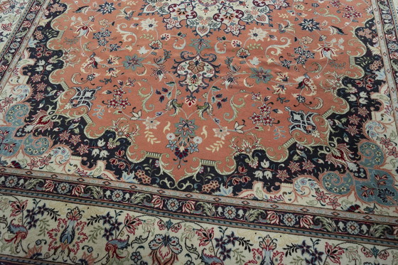 Image 1 of Handgeknüpfter Yazd Orientteppich – 392 X 295 Cm