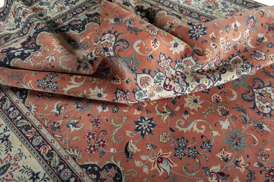 Image 1 of Handgeknüpfter Yazd Orientteppich – 392 X 295 Cm