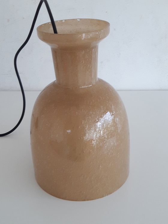 Image 1 of Raak Holland B-1203 Sand Opaline Glas Pendelleuchte