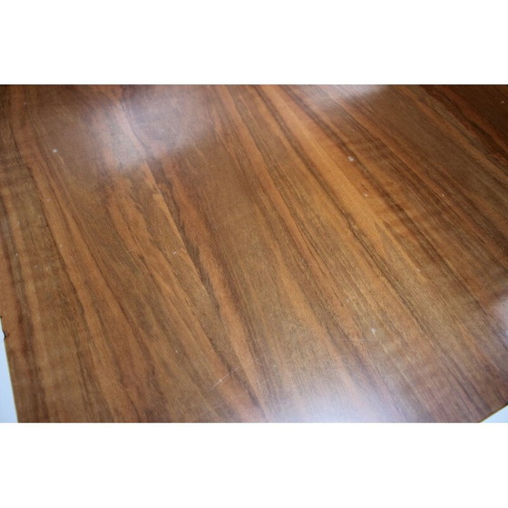 Image 1 of Vintage Couchtisch aus Nussbaumholz, Tschechoslowakei 1960