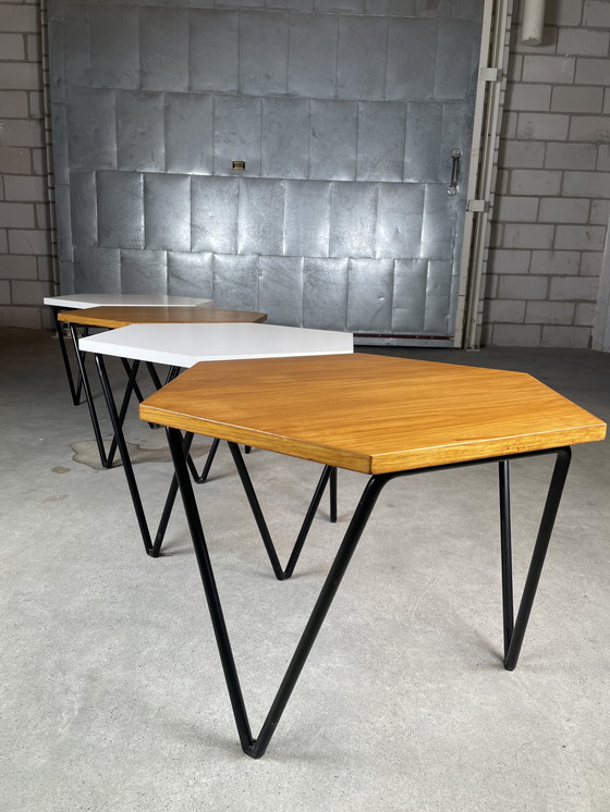Image 1 of 4x Gio Ponti Couchtisch für Isa Bergamo