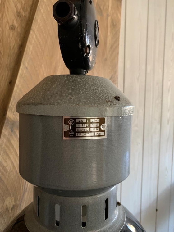 Image 1 of 2x Vintage Original Industrielampen