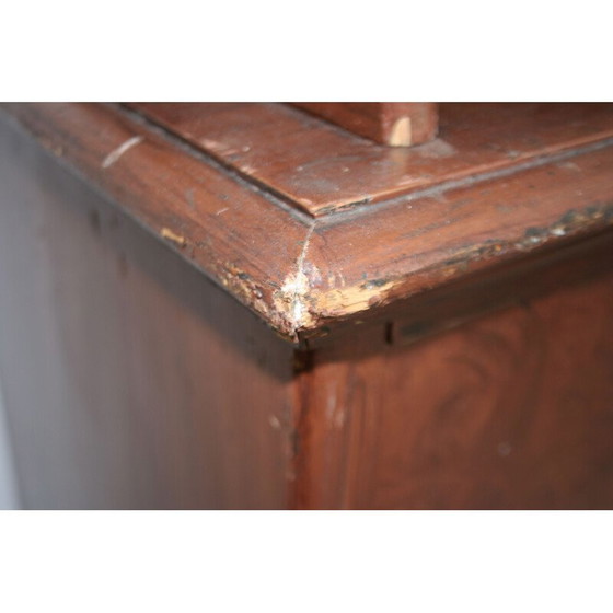 Image 1 of Vintage Bücherregal und Schrank mit Glastüren, 1930