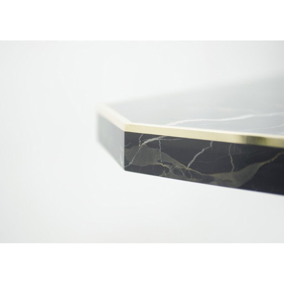 Image 1 of Großer Messing Portor Marmortisch J.C Mahey