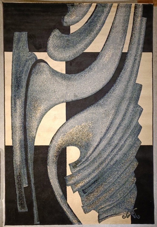 Limitierte Auflage Teppich von Endre Szasz, 200X290 Cm