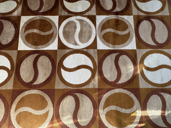 Image 1 of Vintage Design Teppich 60er Jahre 70er Jahre