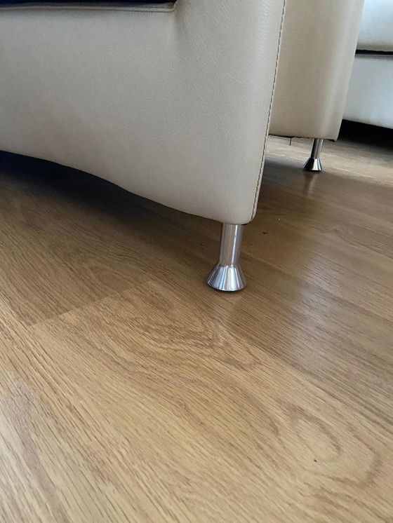 Image 1 of Leolux-Ledersofa für drei Personen